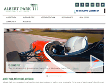 Tablet Screenshot of albertpark.com