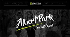 Desktop Screenshot of albertpark.org.au